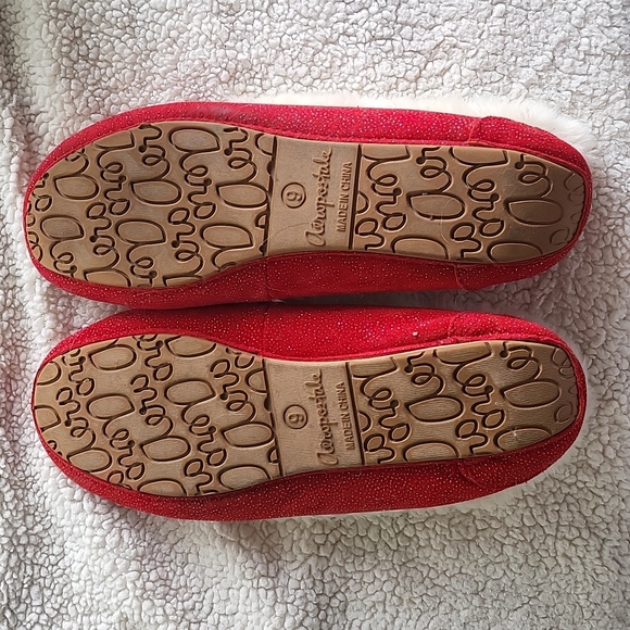 Aeropostale Red Sparkle Moccasins - Picture 5 of 5